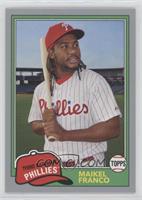 1981 Design - Maikel Franco #/99