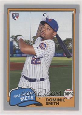 2018 Topps Archives - [Base] - Silver #286 - 1981 Design - Dominic Smith /99