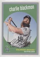 1959 Design - Charlie Blackmon #/99