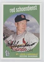 1959 Design Venezuelan - Red Schoendienst