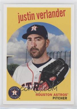 2018 Topps Archives - [Base] - Subset Variations #93.2 - 1959 Design No Signature - Justin Verlander