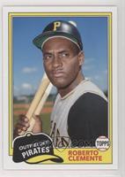 1981 Design - Roberto Clemente (Posed with Bats)