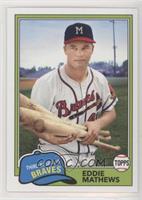 1981 Design - Eddie Mathews