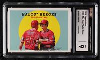 1959 Combos Design - Shohei Ohtani, Mike Trout [CGC 9 Mint]