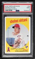 1959 Design - Shohei Ohtani (Pitching Pose) [PSA 9 MINT]