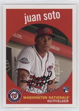 2018 Topps Archives - [Base] #73 - 1959 Design - Juan Soto