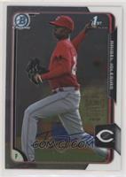 Raisel Iglesias (2015 Bowman - Chrome Prospects) [EX to NM] #/56