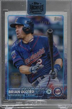 2018 Topps Archives Signature Series Active Player Edition Buybacks - [Base] #15T-259 - Brian Dozier (2015 Topps) /54 [Buyback]
