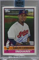 Carlos Carrasco (2015 Topps Archives) [Buyback] #/34