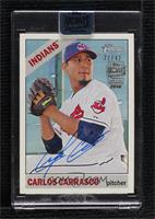 Carlos Carrasco (2015 Topps Heritage) [Buyback] #/42