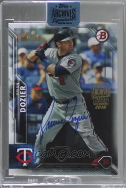 2018 Topps Archives Signature Series Active Player Edition Buybacks - [Base] #16B-53 - Brian Dozier (2016 Bowman) /68 [Buyback]