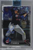 Bradley Zimmer (2016 Bowman Chrome Draft Prospects) [Buyback] #/70