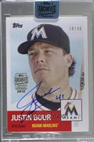 Justin Bour (2016 Topps Archives) [Buyback] #/40