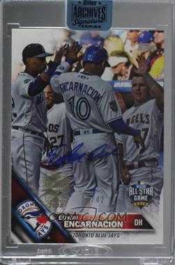 2018 Topps Archives Signature Series Active Player Edition Buybacks - [Base] #16TU-US159 - Edwin Encarnacion (2016 Topps Update Series) /42 [Buyback]