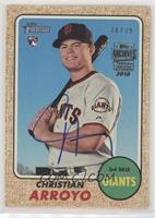 Christian Arroyo (2017 Topps Heritage High Number) #/39