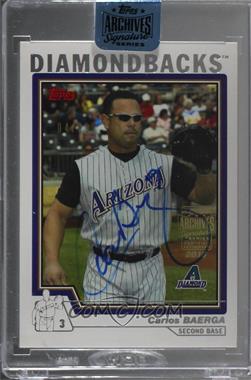 2018 Topps Archives Signature Series Retired Player Edition Buybacks - [Base] #04T-429 - Carlos Baerga (2004 Topps) /10 [Buyback]