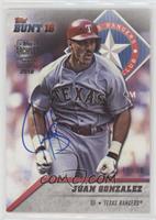 Juan Gonzalez (2016 Topps Bunt) #/20