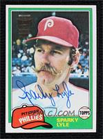 Sparky Lyle (1981 Topps) #/98