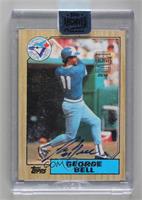 George Bell (1987 Topps) [Buyback] #/66