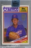 Charlie Hough (1988 Topps Revco League Leaders) [Buyback] #/10