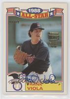 Frank Viola (1989 Topps Rack Pack Glossy All-Stars) #/18