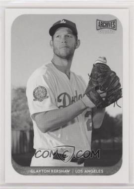 2018 Topps Archives Snapshots - [Base] - Black & White #AS-CK - Clayton Kershaw