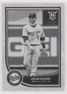 2018 Topps Big League - [Base] - Black and White #23 - Brian Dozier /50