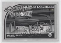 Ballpark Landmarks - Bernie's Dugout #/50