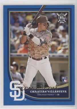 2018 Topps Big League - [Base] - Blue #371 - Christian Villanueva