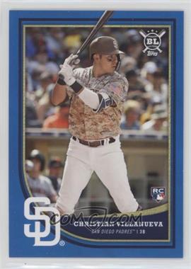 2018 Topps Big League - [Base] - Blue #371 - Christian Villanueva