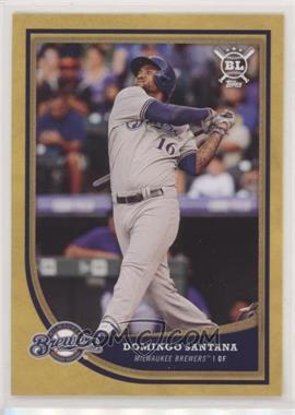 2018 Topps Big League - [Base] - Gold #261 - Domingo Santana