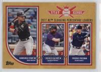 Stat Kings Trio - Giancarlo Stanton, Charlie Blackmon, Freddie Freeman