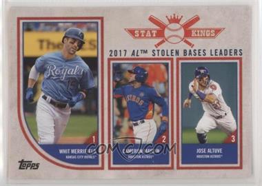 2018 Topps Big League - [Base] #314 - Stat Kings Trio - Whit Merrifield, Cameron Maybin, Jose Altuve