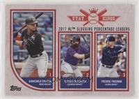 Stat Kings Trio - Giancarlo Stanton, Charlie Blackmon, Freddie Freeman