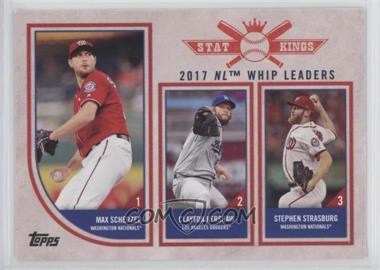 2018 Topps Big League - [Base] #329 - Stat Kings Trio - Max Scherzer, Clayton Kershaw, Stephen Strasburg