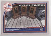 Ballpark Landmarks - Monument Park