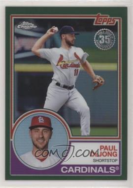 2018 Topps Chrome - 1983 Topps Refractor - Green #83T-22 - Paul DeJong /99