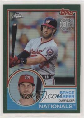 2018 Topps Chrome - 1983 Topps Refractor - Green #83T-25 - Bryce Harper /99