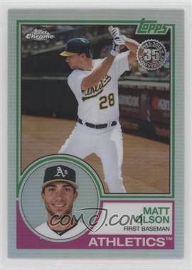 2018 Topps Chrome - 1983 Topps Refractor #83T-11 - Matt Olson