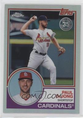 2018 Topps Chrome - 1983 Topps Refractor #83T-22 - Paul DeJong