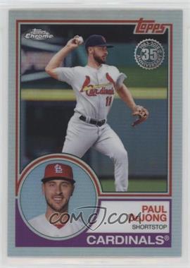 2018 Topps Chrome - 1983 Topps Refractor #83T-22 - Paul DeJong