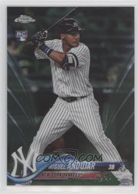 2018 Topps Chrome - [Base] - Green Refractor #14 - Miguel Andujar /99