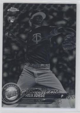 2018 Topps Chrome - [Base] - Negative Refractor #127 - Felix Jorge