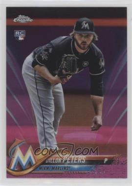 2018 Topps Chrome - [Base] - Pink Refractor #122 - Dillon Peters - Courtesy of COMC.com