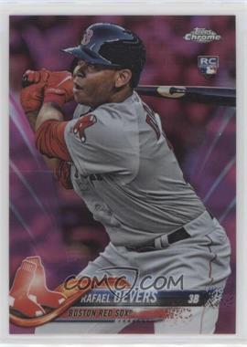 2018 Topps Chrome - [Base] - Pink Refractor #25 - Rafael Devers