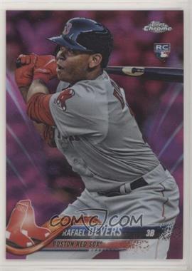 2018 Topps Chrome - [Base] - Pink Refractor #25 - Rafael Devers