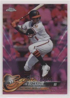 2018 Topps Chrome - [Base] - Pink Refractor #3 - Tim Beckham