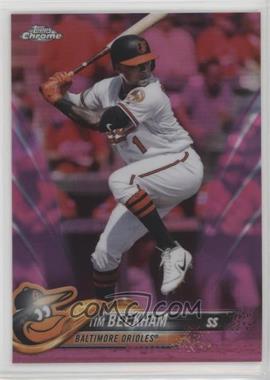 2018 Topps Chrome - [Base] - Pink Refractor #3 - Tim Beckham