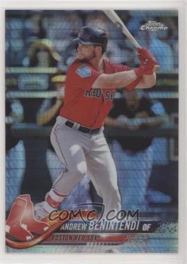 2018 Topps Chrome - [Base] - Prism Refractor #151 - Andrew Benintendi