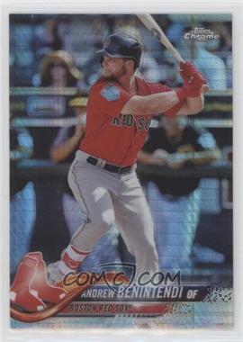 2018 Topps Chrome - [Base] - Prism Refractor #151 - Andrew Benintendi